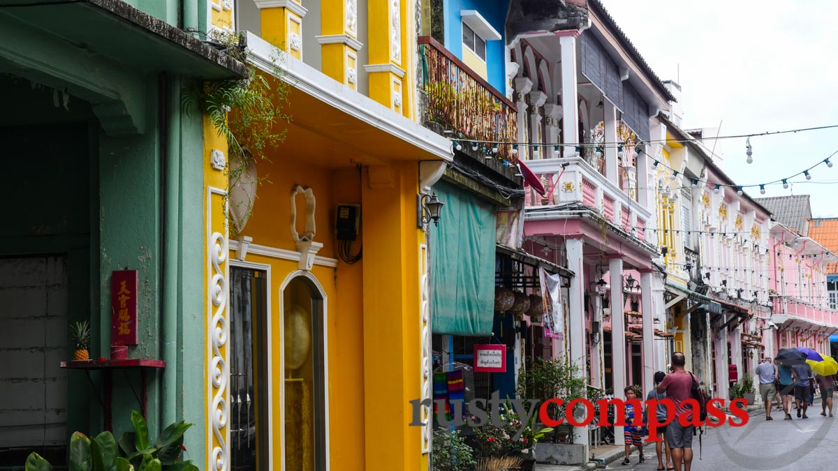 Shophouses in Phuket Town Shophouses in Phuket Town